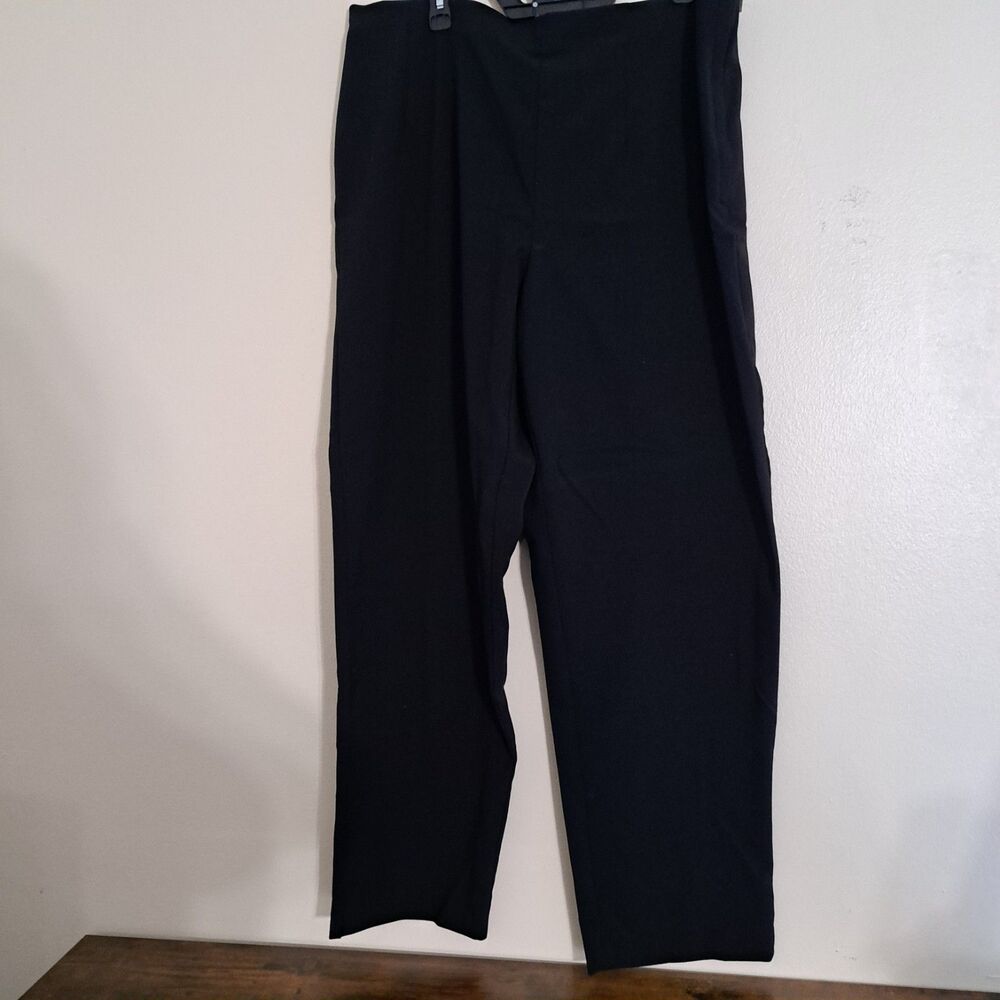 Avenue Super Stretch Trouser 18 TALL Black Dress Pants